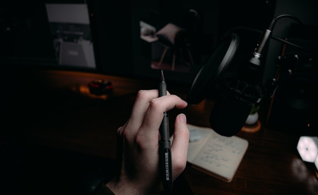 musician writing lyrics